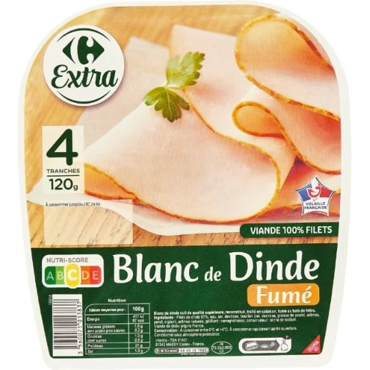 Blanc de dinde fumé