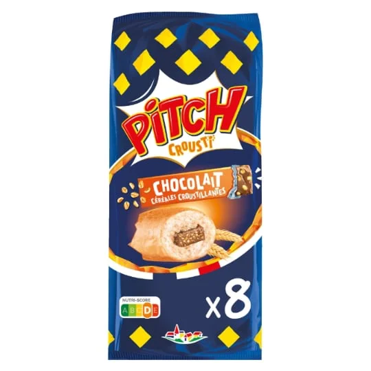 Brioche chocolat barre croustillante