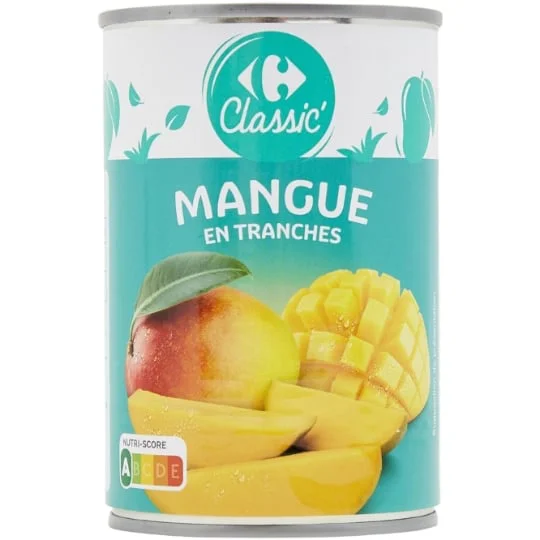 Mangue en tranches