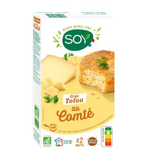 Croque Tofou au Comté Bio