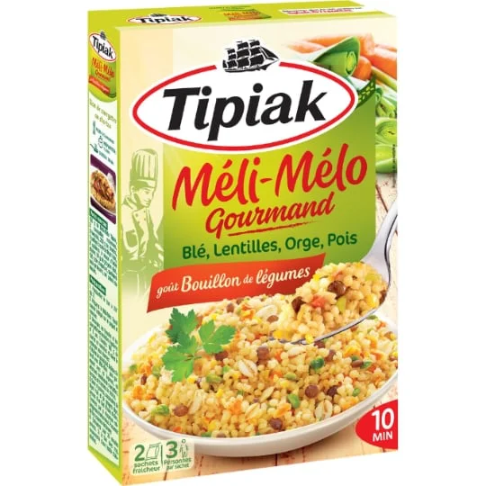 Blé et légumes secs Meli-melo