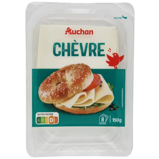 Fromage de chèvre en tranche