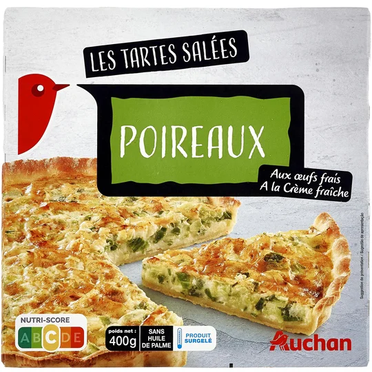 Tarte aux poireaux