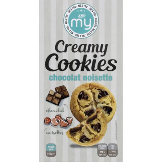 Cookies chocolat noisette