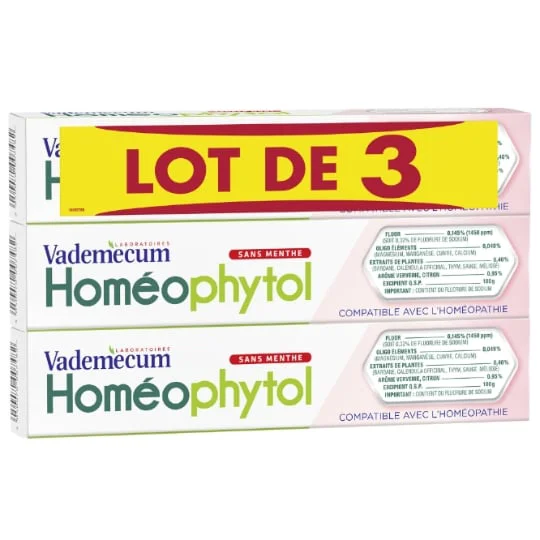 Dentifrice Homéophytol