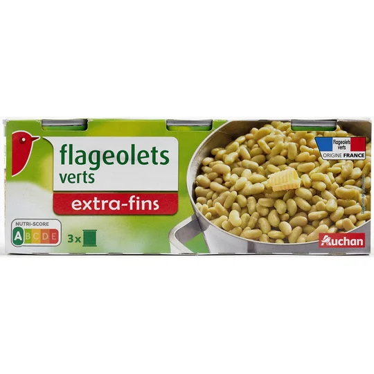 Flageolets verts extra fins