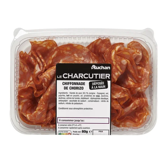 Chiffonnade de Chorizo