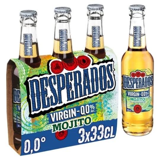 Bière blonde Virgin mojito aromatisé menthe