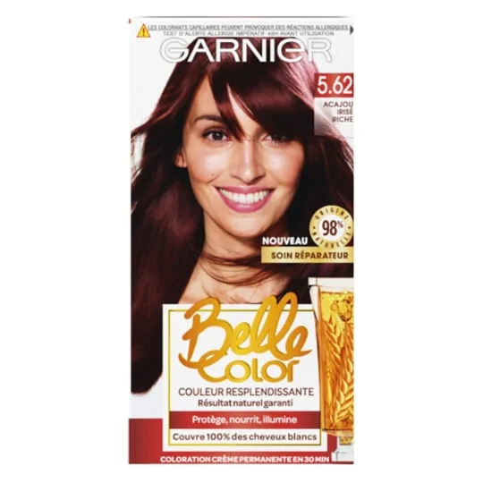 Coloration Cheveux Permanente 5.62 Acajou Irisé Riche