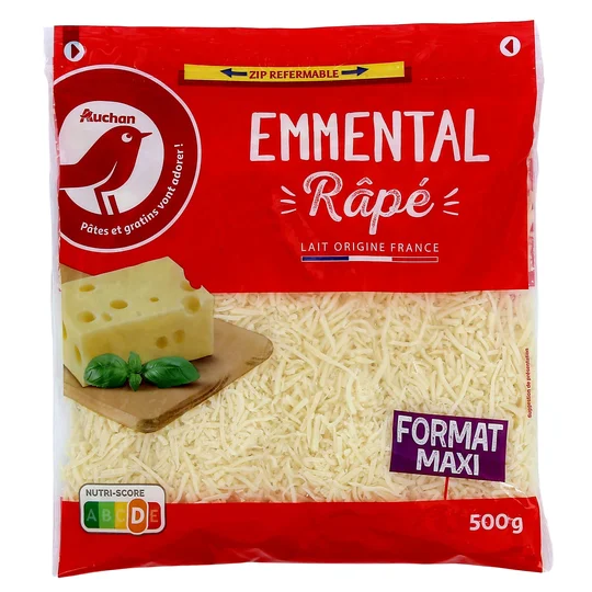 Emmental râpé français