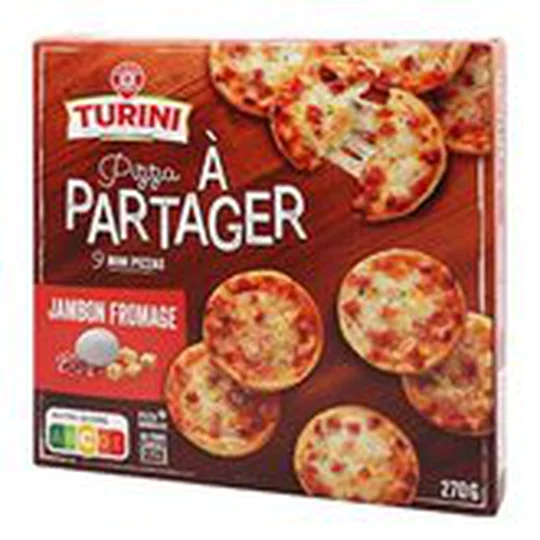 Mini Pizza Jambon Fromage x9