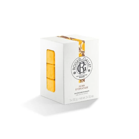 Savon solide corps bois d'orange