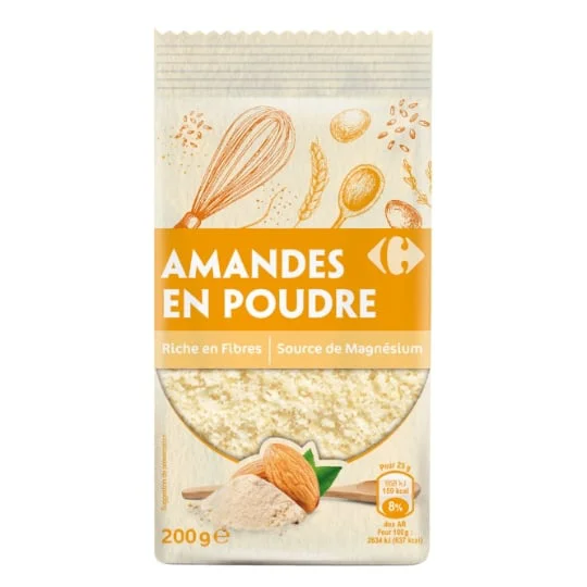 Amandes en poudre