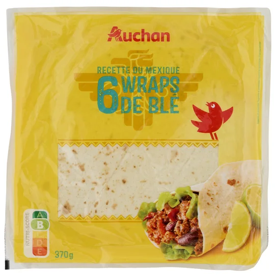 Wraps de blé