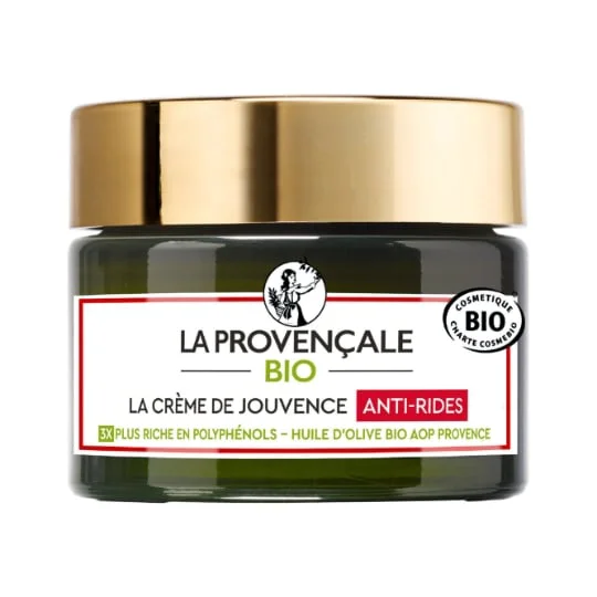 Crème Visage Anti-Rides Bio Jouvence