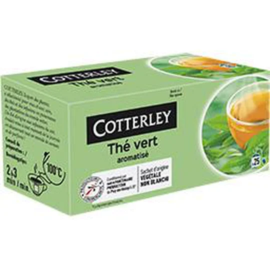 Thé vert aromatisé