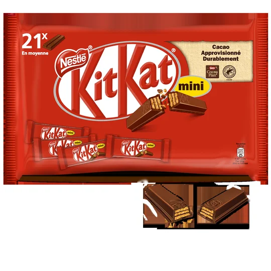 Mini barre chocolatée x21