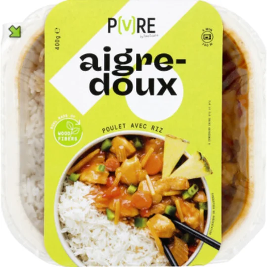 Pure poulet aigre-doux