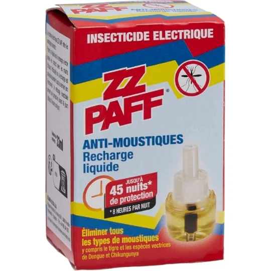 Insecticide recharge anti-moustique