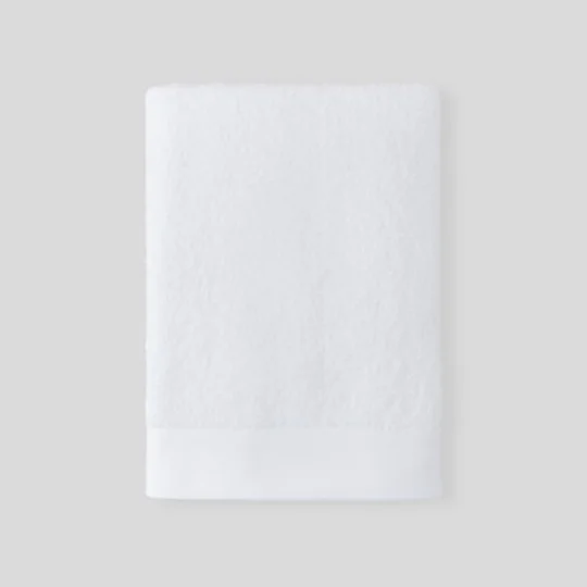 Monoprix Maison Drap De Bain, Blanc, Coton Bio