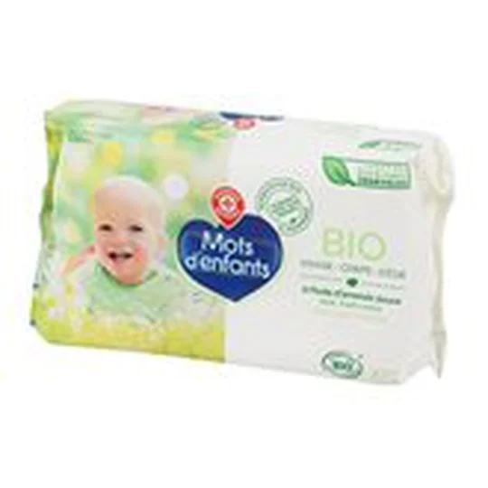 Lingettes Bio Bébé - x72 lingettes