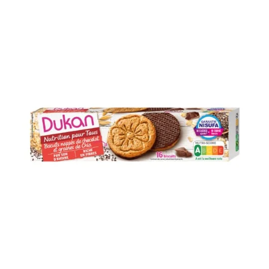 Biscuits son d'avoine au chia sans sucres ajoutés