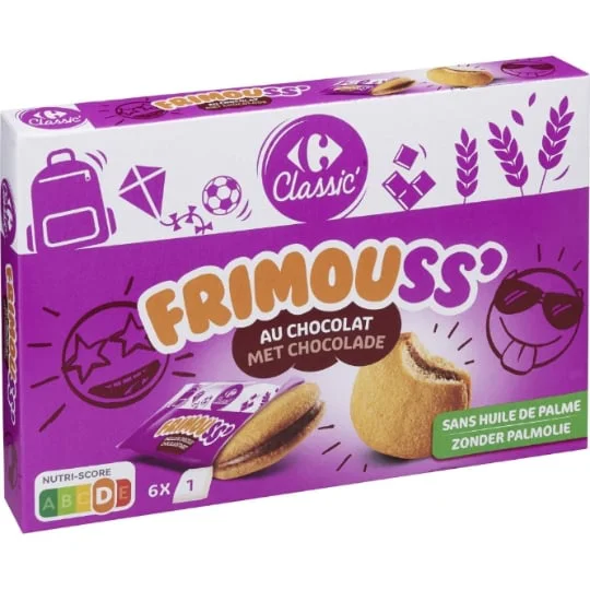 Biscuits au chocolat