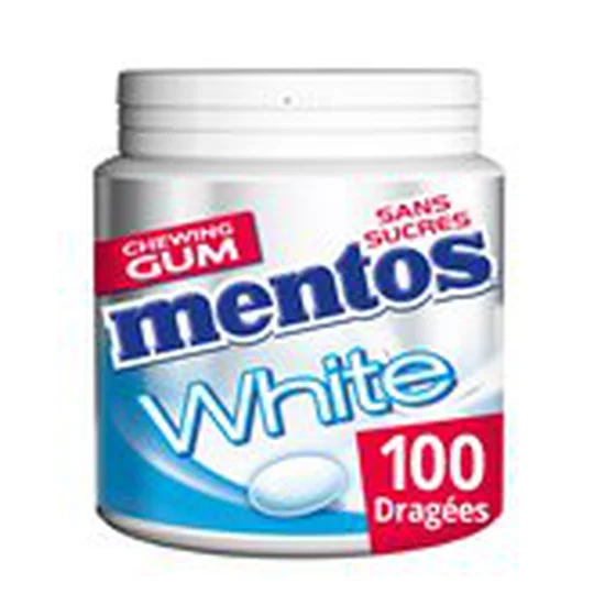 Chewing-gum Mentos White Menthe Douce x100