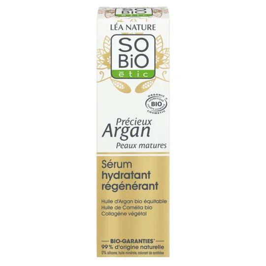 Sérum hydratant régénérant argan peaux matures
