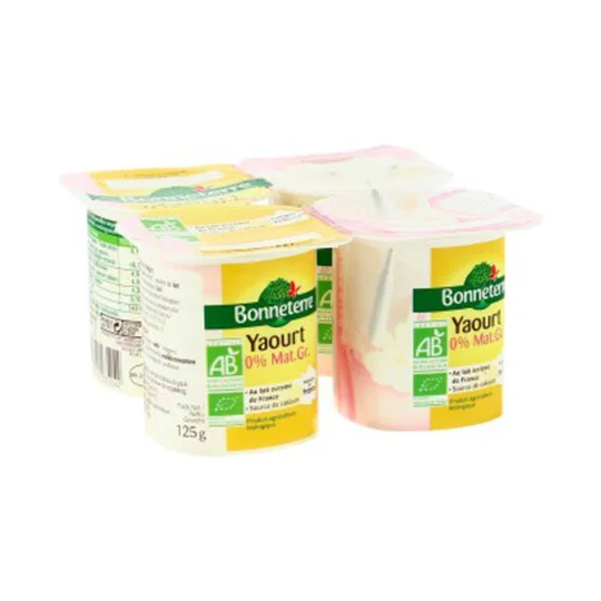 Yaourt Au Lait Écrémé 0% Bio