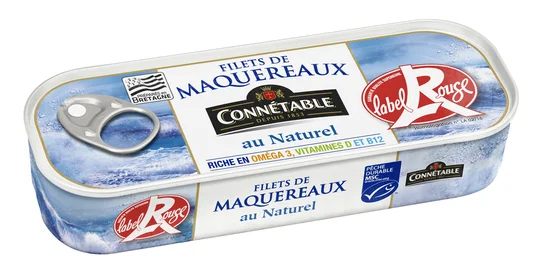Filet de maquereaux Au naturel