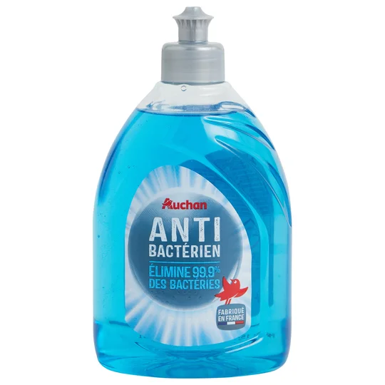 Liquide vaisselle antibactérien