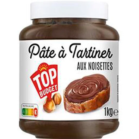 Pâte à tartiner aux noisettes