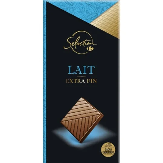 Chocolat au lait extra fin