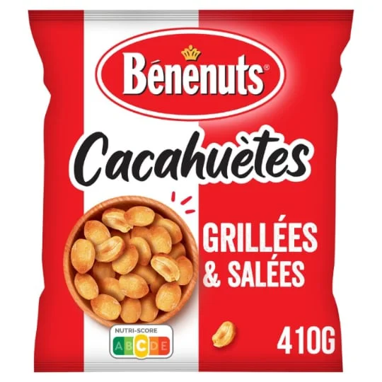 Cacahuètes grillées & salées
