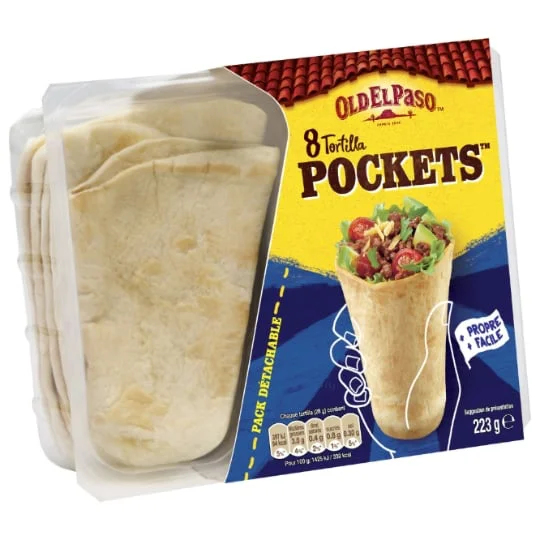 Tortilla Pocket x8