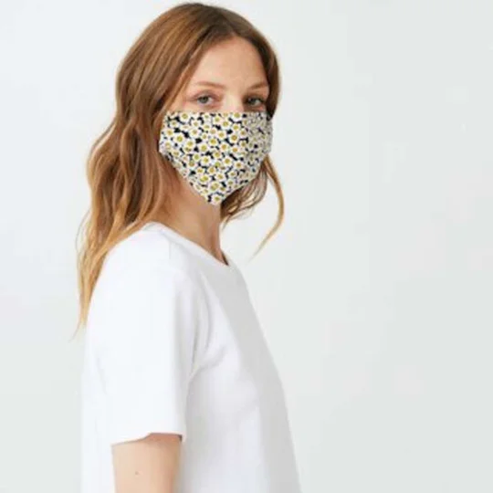 Cat 2 - Lot de 2 Masques en Tissu Lavables Adultes