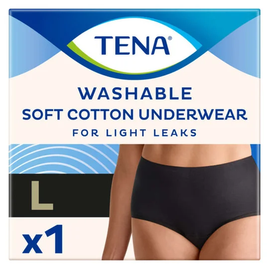 Culotte absorbante lavable Coton Classic Noir L
