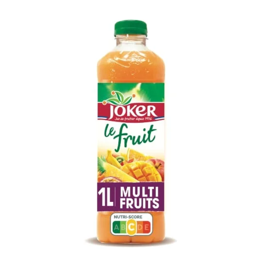 Jus multifruits sans sucres ajoutés