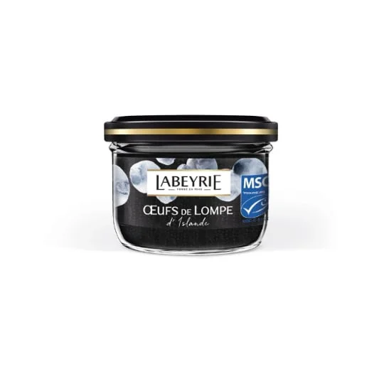 Oeufs de lompe noirs