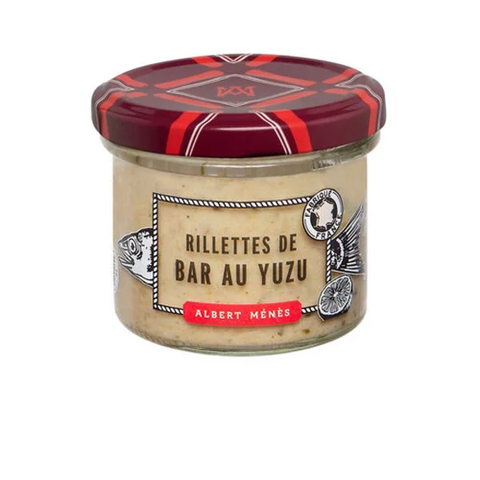 Rillettes de bar au yuzu