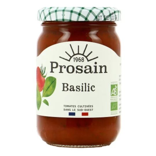 Sauce Tomate Basilic Bio