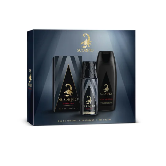 Coffret Vertigo - Eau de toilette déodorant et douche