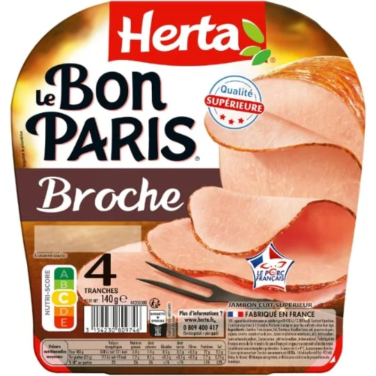 Jambon à la broche Le Bon Paris