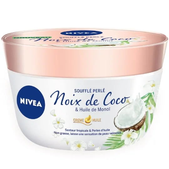 Crème huile corps coco et monoï