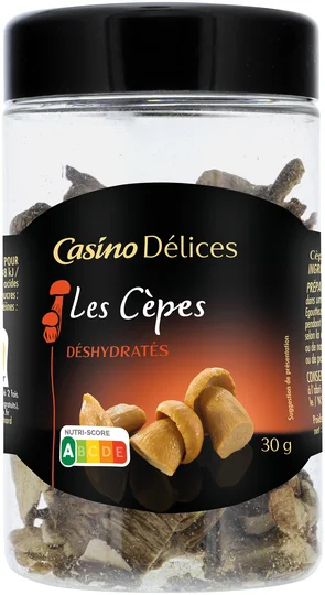 Cèpes déshydratés