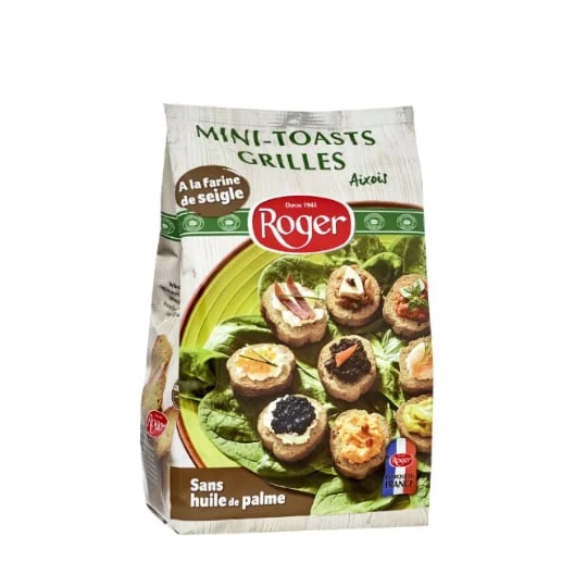 Mini toast au seigle BISCOTTE