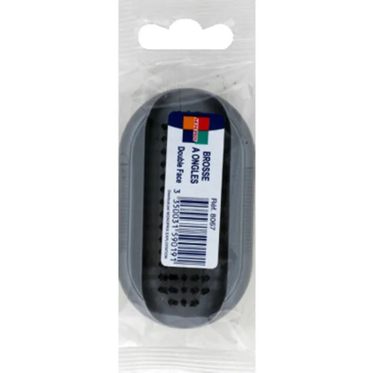 Brosse à ongles 2 faces