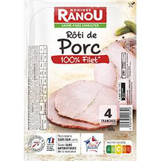 Rôti de porc 100% filet