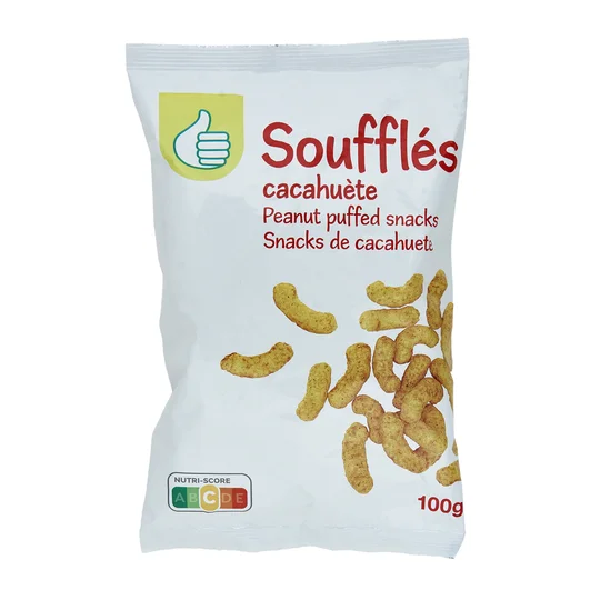 Soufflés cacahuète